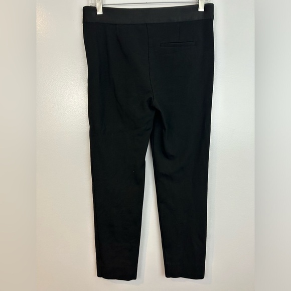 Everlane The Stretch Black Ponte Skinny Ankle Pants Size 6 - Picture 8 of 12